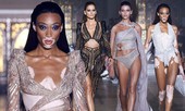Ngắm dàn thiên thần nội y eo thon chân dài trên sàn diễn
