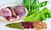 Những loại thực phẩm, rau củ giàu sắt tốt cho sức khỏe