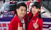 Tài tử ‘Thiên long bát bộ’ Lâm Chí Dĩnh trẻ trung bên vợ ‘hot girl'