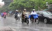 Bắc Bộ tiếp tục có mưa rào và dông
