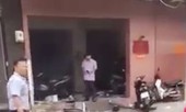 Nổ tại trụ sở công an phường, một nữ cán bộ bị thương