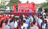 Rộn ràng Chủ Nhật Đỏ tại Kiên Giang