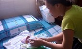 Bé trai 3,5 kg bị bỏ rơi ngoài đường ở Đồng Nai