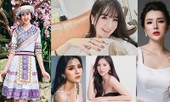 Nét gợi cảm của 'hot girl mặc váy dân tộc' gây sốt mạng