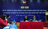 Hội Doanh nhân trẻ Việt Nam công bố Top 10 Sao Vàng đất Việt 2018