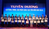 28 công trình, sản phẩm nhận giải Sáng tạo trẻ toàn quốc 2018