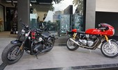 Loạt môtô khủng Triumph 'khoe mã' tại Hà Nội
