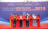 Đạp xe hưởng ứng Tháng phòng, chống cháy nổ