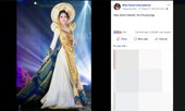 Phương Nga dẫn đầu bình chọn Trang phục dân tộc tại Miss Grand