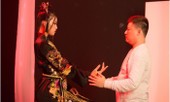 Hậu 'lên đồng', Tiểu Vy hát hit 'Lạc trôi' của Sơn Tùng ở Miss World