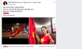 Dàn Hoa hậu, Á hậu bật khóc, vỡ oà khi Việt Nam vô địch AFF Cup