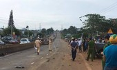 Đắk Lắk: Xe bán tải tông nhiều xe máy, 3 người thương vong