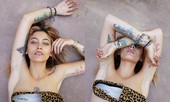 Con gái Michael Jackson bán nude khoe hình xăm ngập cơ thể