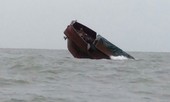Tàu Trung Quốc chở 116 tấn thịt trâu chìm trên biển Móng Cái