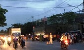 Phó chủ tịch thị xã tử vong khi băng qua ngã tư