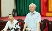 Tổng Bí thư Nguyễn Phú Trọng: Phải hết sức tỉnh táo, không mắc mưu