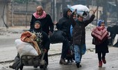 Hoàn thành việc sơ tán dân thường hai thị trấn tại Syria