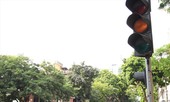 Vượt đèn vàng: Gần vạch, phanh sao kịp mà phạt?