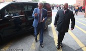 Sir Alex Ferguson trở lại M.U lần đầu tiên sau tai biến