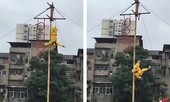 'Thót tim' khi Tôn Ngộ Không 'đời thật' ngã xuống đất từ độ cao 10m