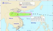 Bão số 3 vào vùng biển Thanh Hóa tới Quảng Bình, khả năng suy yếu
