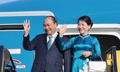 Hình ảnh Thủ tướng Nguyễn Xuân Phúc và Phu nhân đến Cộng hòa Áo