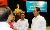 Tấm lòng của Chủ tịch nước Trần Đại Quang với cử tri TPHCM