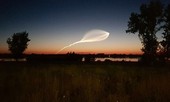 UFO bí ẩn xuất hiện trên bầu trời Nga đúng dịp World Cup