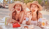 Cặp chị em hot girl xinh đẹp, nổi tiếng trong giới trẻ Singapore