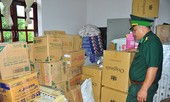 Bắt quả tang buôn lậu chở 4000 gói thuốc qua biên giới trong đêm