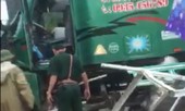 Container tự trôi, tông chết cán bộ biên phòng trong bốt gác