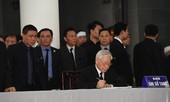 Lãnh đạo Đảng, Nhà nước tiếc thương Chủ tịch nước Trần Đại Quang