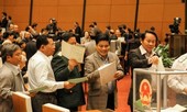 Hôm nay trình Quốc hội danh sách 48 người được lấy phiếu tín nhiệm