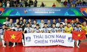 Đoạt ngôi Á quân giải châu Á, Thái Sơn Nam nhận thưởng 'khủng'