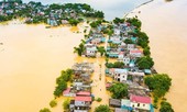 Nhiều hộ gia đình ở Nho Quan bị cô lập do mưa lũ