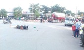 Cô gái trẻ chết thảm dưới bánh xe bồn tại vòng xoay 'tử thần'