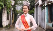 Tân Hoa khôi Sinh viên Việt Nam muốn trở thành luật sư giỏi