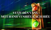 Xử phạt đèn vàng, một hành vi nhiều cách hiểu