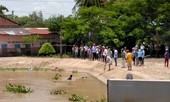 Phát hiện thi thể người đàn ông nằm úp mặt trên sông