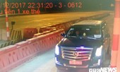 Đề nghị Bộ Công an xử lý ôtô dùng biển 'xe hộ đê' giả