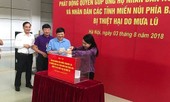 Quyên góp ủng hộ nhân dân Lào và người dân các tỉnh miền núi phía Bắc