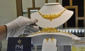 Giá vàng SJC tăng giảm nhiều chiều