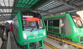 Tàu đường sắt Cát Linh - Hà Đông chạy thử toàn tuyến