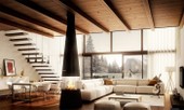 Mẫu nhà ống thoáng đãng, độc đáo chưa đến 200 triệu