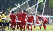 Tuyển Việt Nam tập buổi cuối tại Myanmar