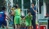 Hấp dẫn vòng chung kết Bóng rổ Học sinh tiểu học Hà Nội 2018