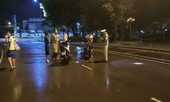 Phạt tiền người bị cáo buộc 'thúc cùi chỏ' làm CSGT té ngã