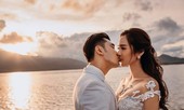 Ưng Hoàng Phúc ‘khoá môi’ bà xã trong bộ ảnh cưới ngọt như ngôn tình