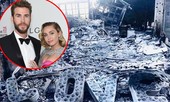 Biệt thự triệu đô của Miley Cyrus hoang tàn sau cháy rừng khủng khiếp