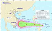 Áp thấp nhiệt đới mạnh lên thành bão, sắp vào biển Đông